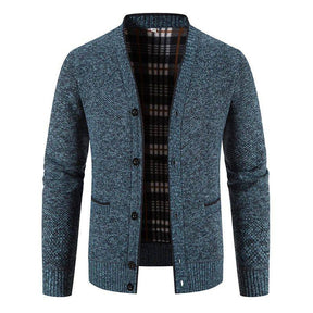 mens-v-neck-cable-knit-cardigan-the-ludgate