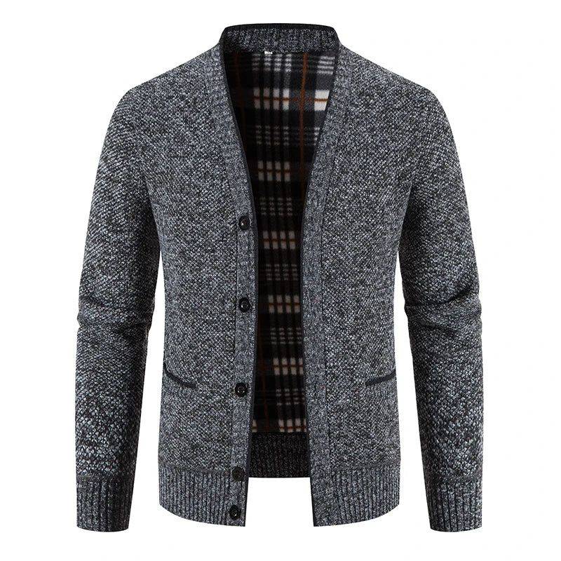 mens-v-neck-cable-knit-cardigan-the-ludgate