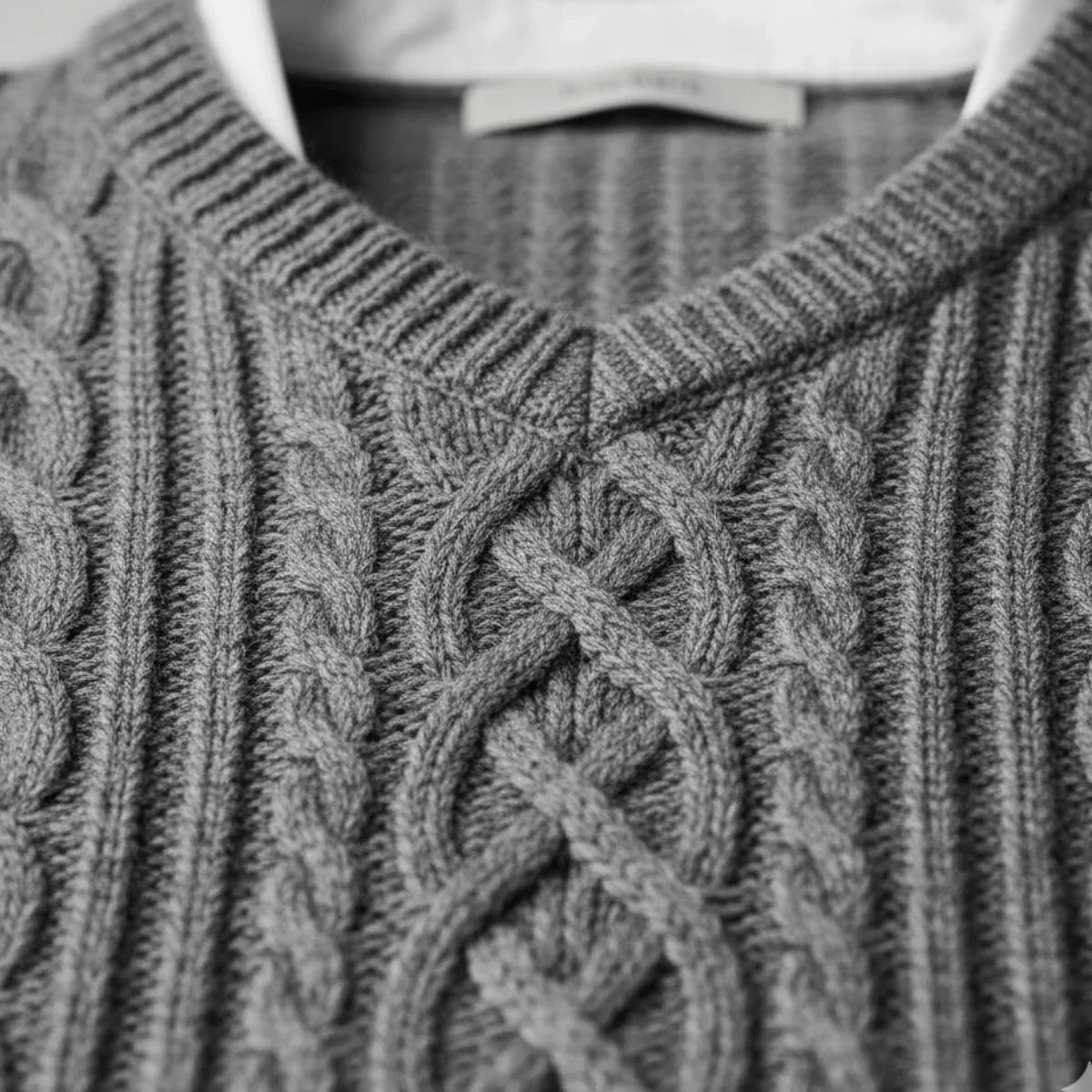 mens-v-neck-cable-knit-jumper-crummock