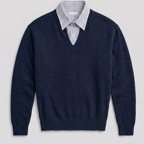 mens-v-neck-jumper-lerici