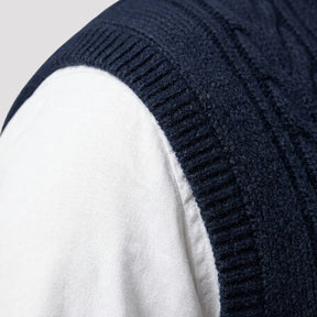 mens-v-neck-wool-sleeveless-jumper
