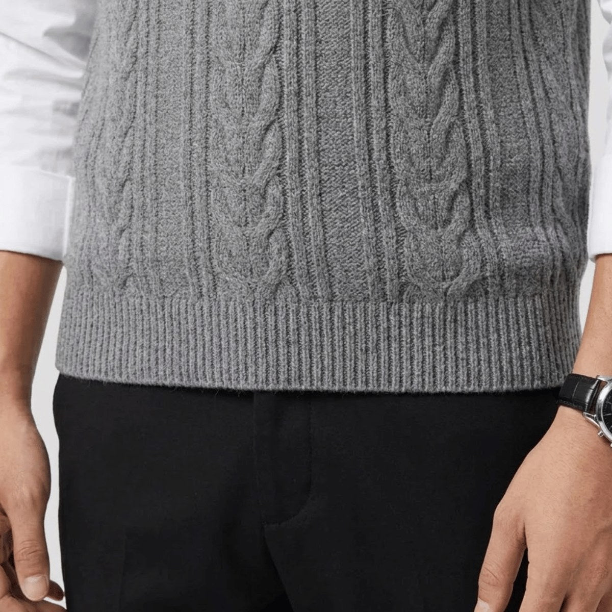 mens-v-neck-wool-sleeveless-jumper