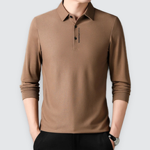 mens-waffle-knit-long-sleeve-polo-shirt-the-holborn