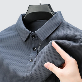 mens-waffle-knit-long-sleeve-polo-shirt-the-holborn
