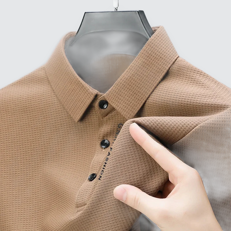mens-waffle-knit-long-sleeve-polo-shirt-the-holborn
