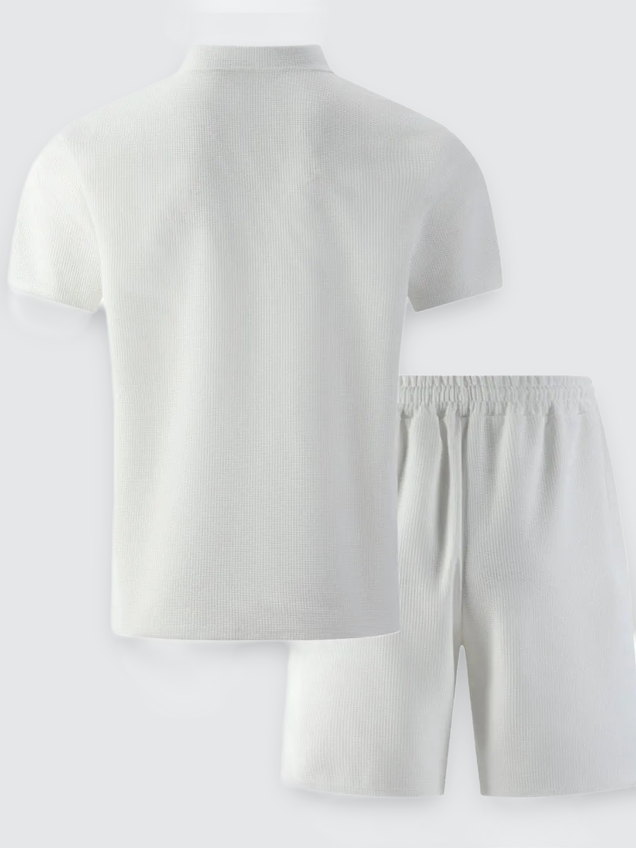 mens-waffle-knit-polo-and-shorts-set-the-haggerston