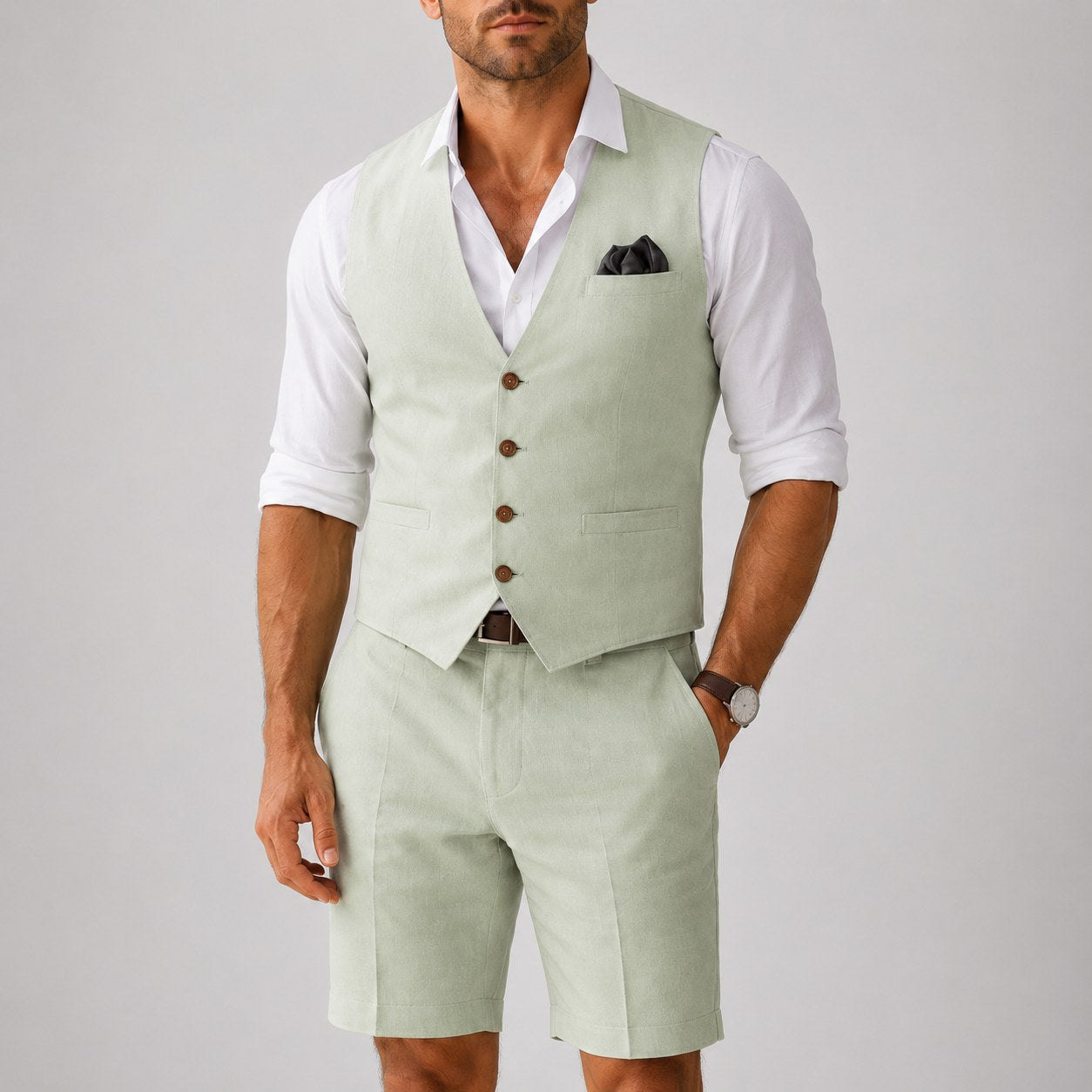 mens-waistcoat-and-shorts-co-ord-set-sorrento