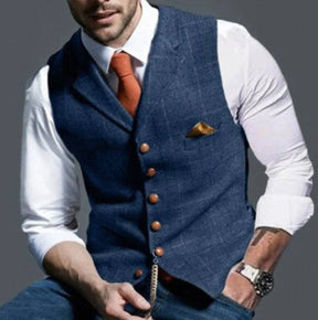 mens-windowpane-check-waistcoat-fenwick