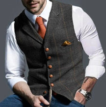 mens-windowpane-check-waistcoat-fenwick