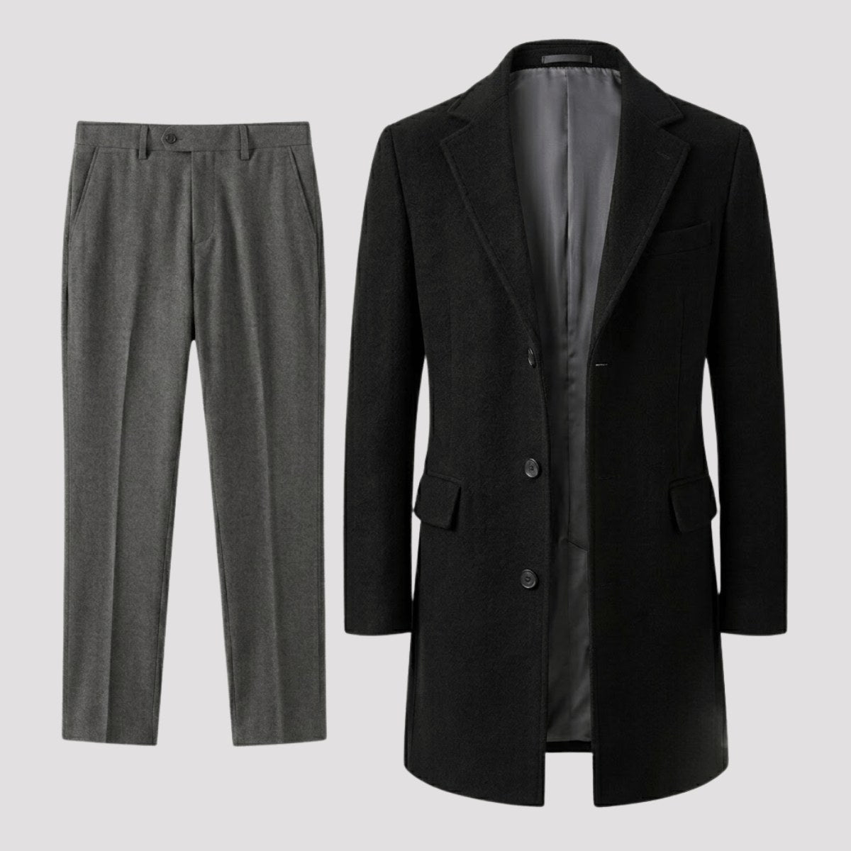 mens-wool-overcoat-pleated-trousers-co-ord-set