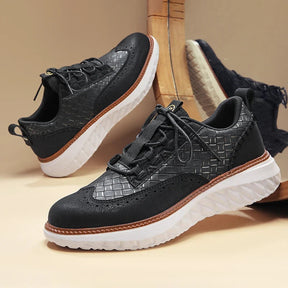 mens-woven-leather-trainers-rotherhithe