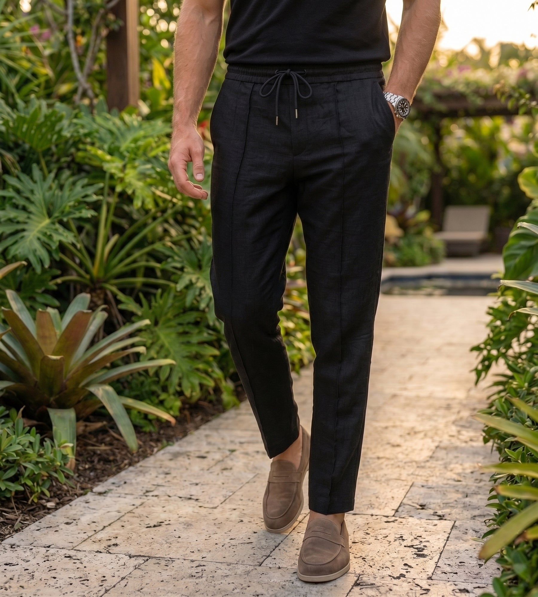 the-mayfair-set-mens-textured-knit-polo-and-trousers